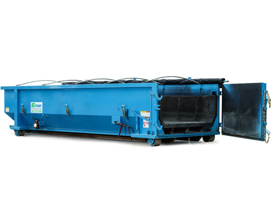 Tarp Top Dewatering Box