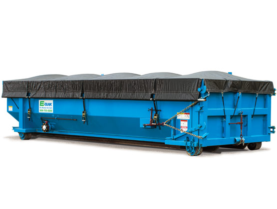 E-Tank 25-Yard Tarp Top Dewatering Box