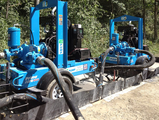 Pump Spill Containment